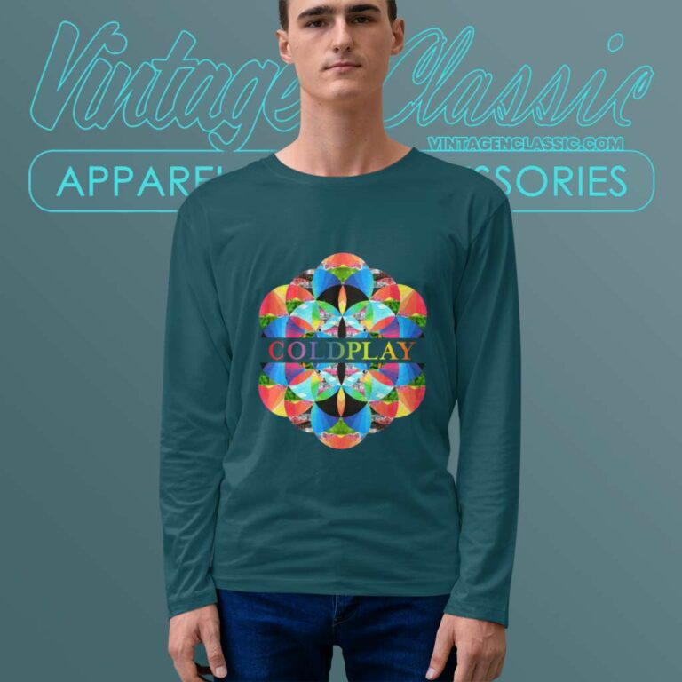 Coldplay Kaleidoscope Ep Long Sleeve Tee Coldplay Kaleidoscope Ep Long Sleeve Tee