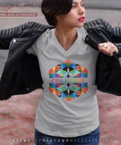 Coldplay Kaleidoscope Ep V Neck TShirt