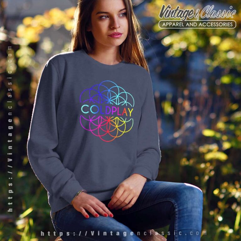 Coldplay Music Logo Shirt The Spheres Tour Sweatshirt Coldplay Music Logo Shirt The Spheres Tour Sweatshirt