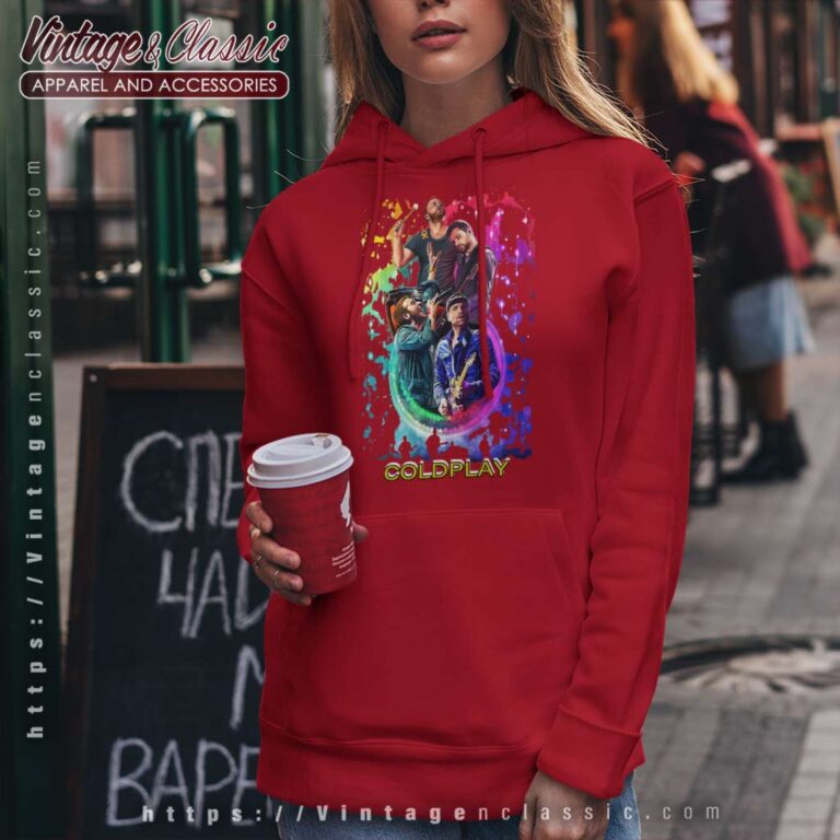 Coldplay Music Of The Spheres Poster Hoodie Coldplay Music Of The Spheres Poster Hoodie