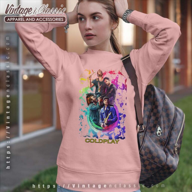 Coldplay Music Of The Spheres Poster Sweatshirt Coldplay Music Of The Spheres Poster Sweatshirt