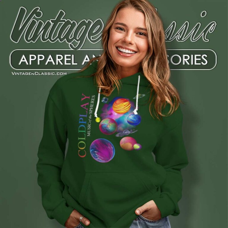 Coldplay Music Of The Spheres Tour 2023 Hoodie Coldplay Music Of The Spheres Tour 2023 Hoodie