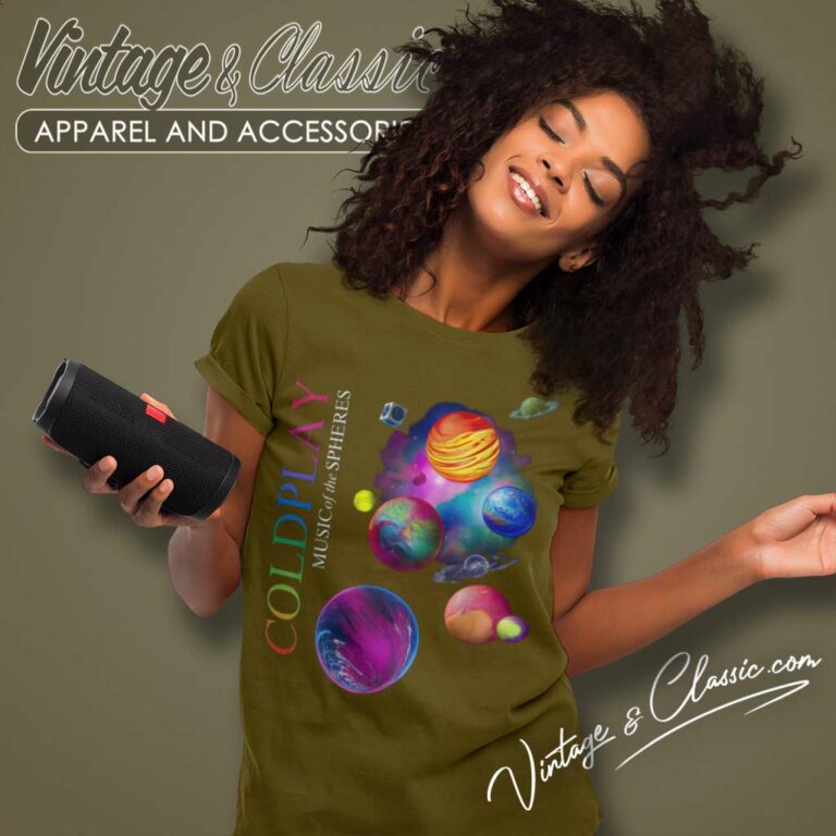 Coldplay Music Of The Spheres Tour 2023 Women TShirt Coldplay Music Of The Spheres Tour 2023 Women TShirt