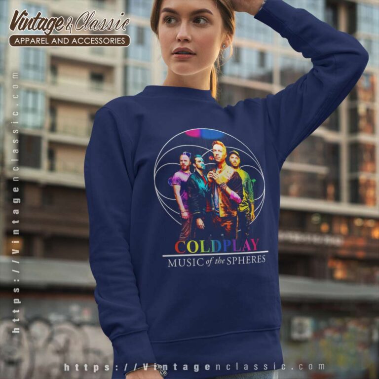 Coldplay Music Of The Spheres World Tour 2023 Sweatshirt Coldplay Music Of The Spheres World Tour 2023 Sweatshirt