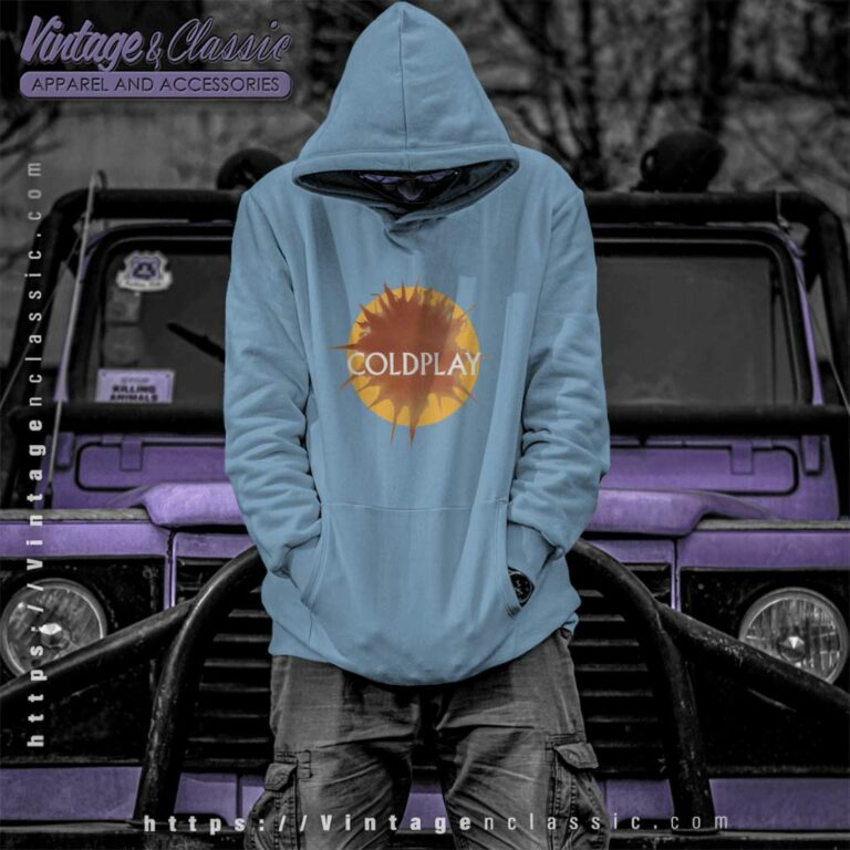 Coldplay Parachutes Album Hoodie Coldplay Parachutes Album Hoodie