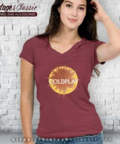 Coldplay Parachutes Album V Neck TShirt