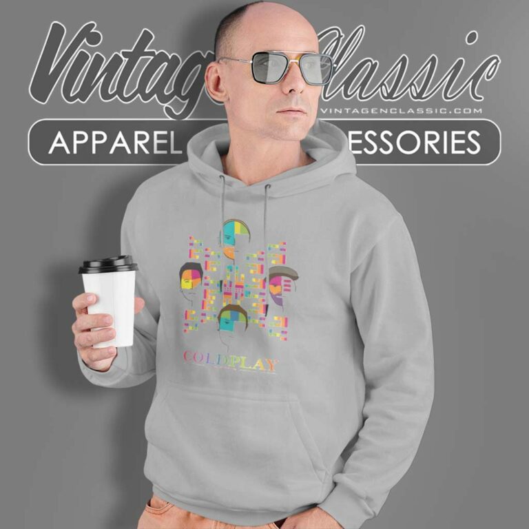 Coldplay Portrait Graphic Hoodie Coldplay Portrait Graphic Hoodie