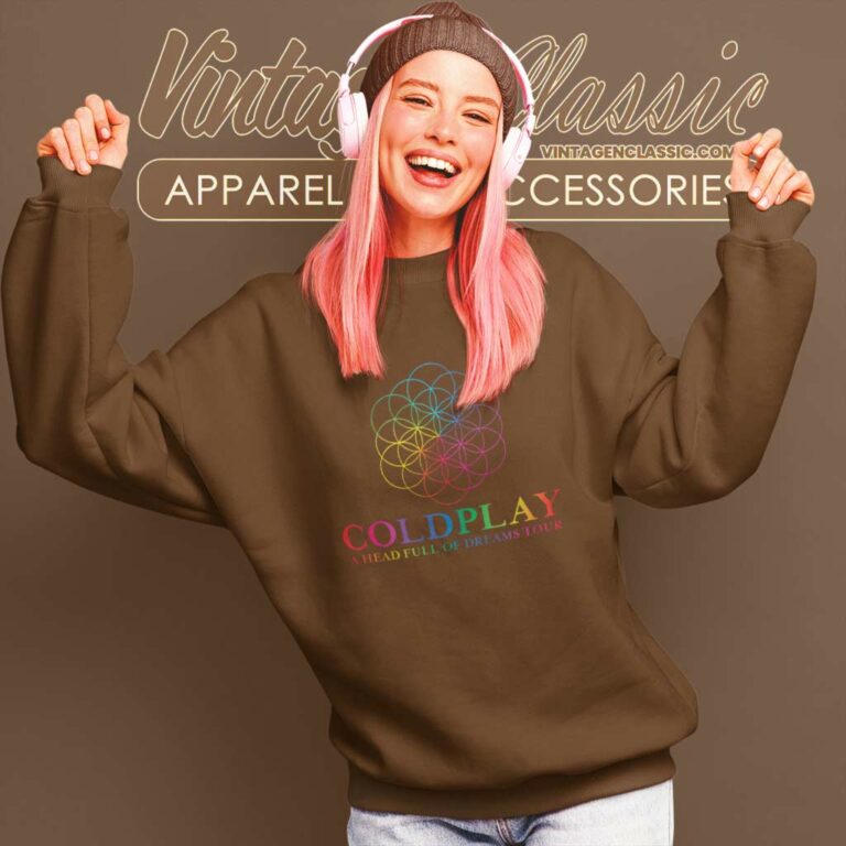 Coldplay Shirt A Head Full Of Dreams Tour Logo Sweatshirt Coldplay Shirt A Head Full Of Dreams Tour Logo Sweatshirt