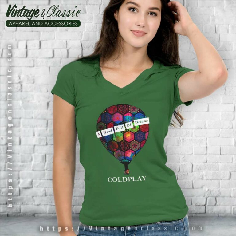Coldplay Shirt A Head Full Of Dreams V Neck TShirt Coldplay Shirt A Head Full Of Dreams V Neck TShirt