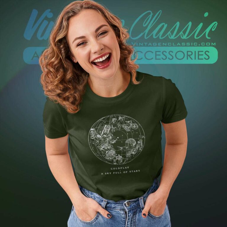 Coldplay Shirt A Sky Full Of Stars Women TShirt Coldplay Shirt A Sky Full Of Stars Women TShirt