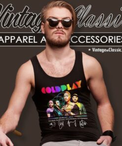Coldplay Shirt World Tour Europe 2024 Tank Top Racerback