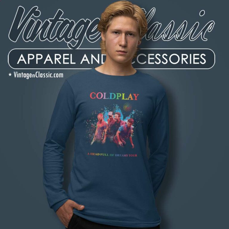 Coldplay Tour 2022 Shirt A Head Full Of Dreams Long Sleeve Tee Coldplay Tour 2022 Shirt A Head Full Of Dreams Long Sleeve Tee