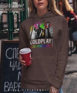 Coldplay Tour Concerts In Los Angeles Music Of The Spheres Hoodie