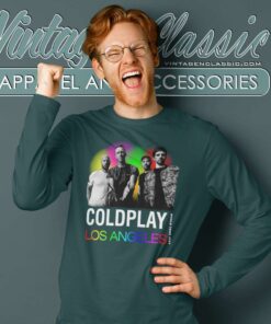Coldplay Tour Concerts In Los Angeles Music Of The Spheres Long Sleeve Tee