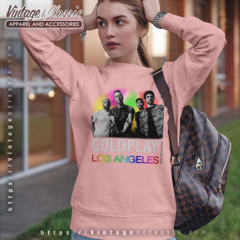 Coldplay Tour Concerts In Los Angeles Music Of The Spheres Sweatshirt Coldplay Tour Concerts In Los Angeles Music Of The Spheres Sweatshirt