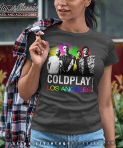 Coldplay Tour Concerts In Los Angeles Music Of The Spheres Women TShirt