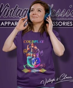 Coldplay Wave Rock Music Women TShirt