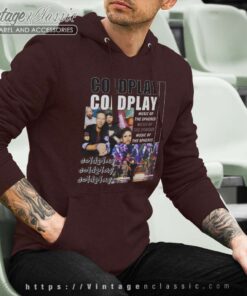 Coldplay World Tour 2023 Shirt Music Of The Spheres Hoodie