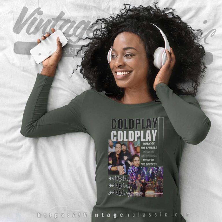 Coldplay World Tour 2023 Shirt Music Of The Spheres Long Sleeve Tee Coldplay World Tour 2023 Shirt Music Of The Spheres Long Sleeve Tee