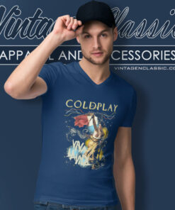 Coldplay World Tour 2023 V Neck TShirt