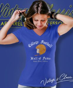 College Football Hall Of Fame South Bend Indiana V Neck TShirt