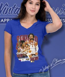 Collin Sexton Darius Garland Seand Cleveland Cavaliers Shirt 5 Collin Sexton Darius Garland Seand Cleveland Cavaliers V Neck TShirt