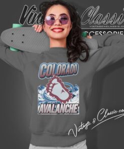Colorado Avalanche Big Foot Nhl Sweatshirt