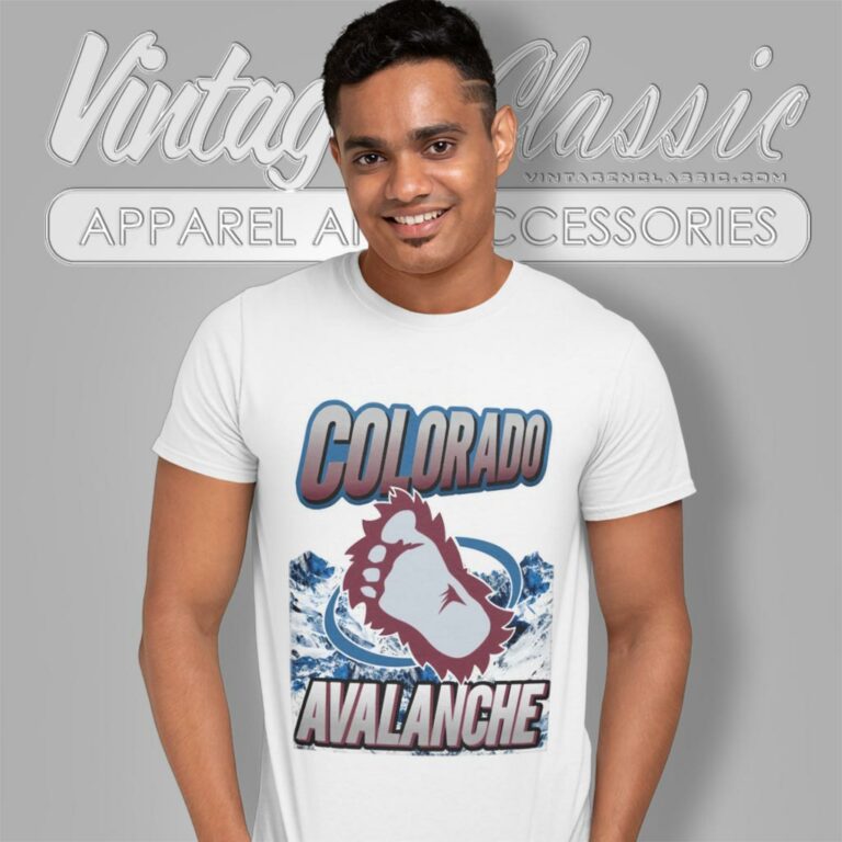 Colorado Avalanche Big Foot Nhl T Shirt Colorado Avalanche Big Foot Nhl T Shirt