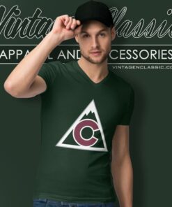 Colorado Avalanche Fanatics Branded V Neck TShirt