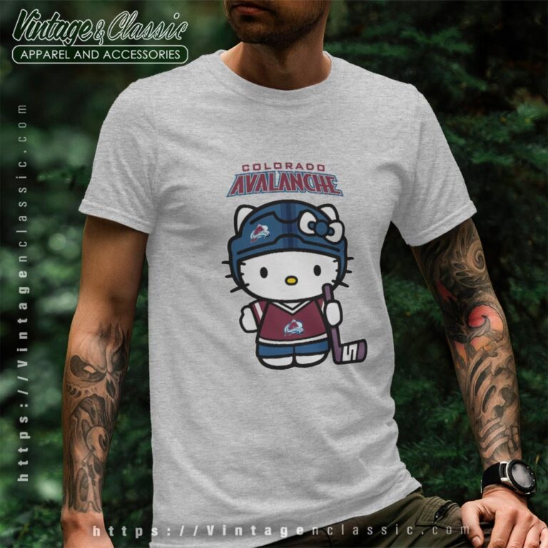 Colorado Avalanche Hello Kitty Shirt T shirt Colorado Avalanche Hello Kitty Shirt T shirt