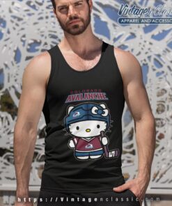 Colorado Avalanche Hello Kitty Shirt Tank Top Racerback