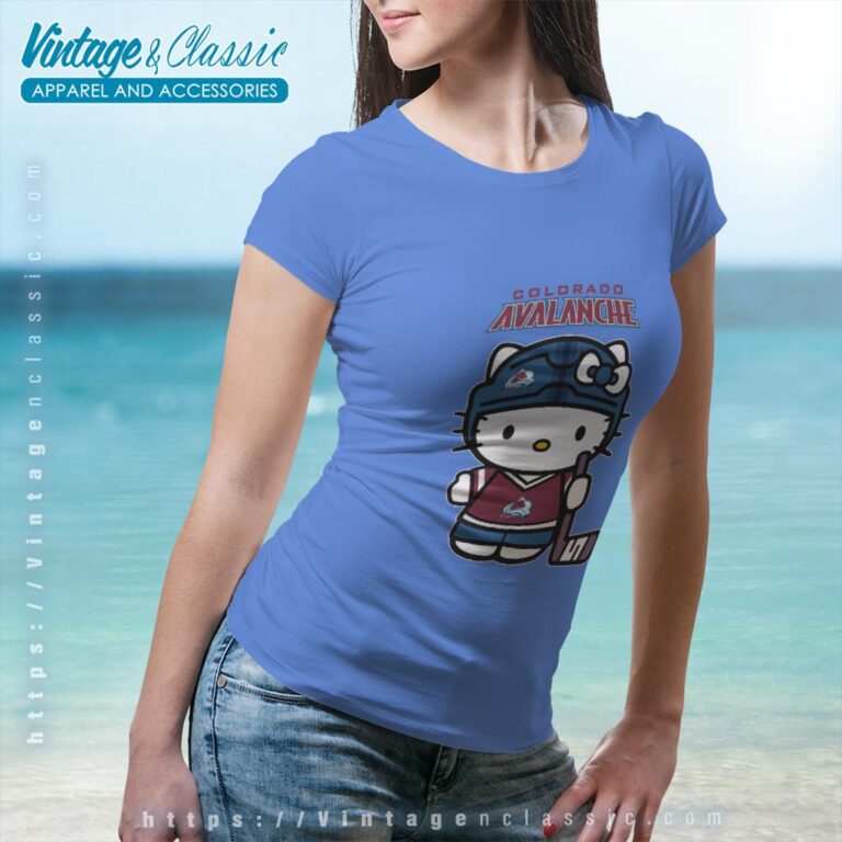 Colorado Avalanche Hello Kitty Shirt Women T shirt Colorado Avalanche Hello Kitty Shirt Women T shirt
