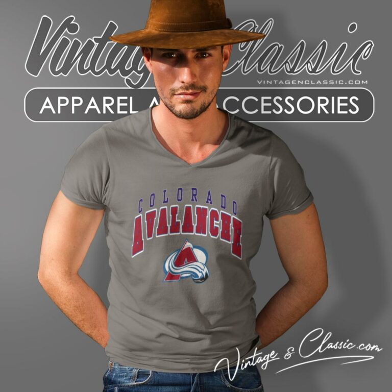 Colorado Avalanche Hockey Nhl V Neck TShirt Colorado Avalanche Hockey Nhl V Neck TShirt