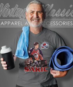 Colorado Avalanche Joe Sakic Nhl V Neck TShirt