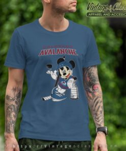 Colorado Avalanche Mickey Stanley Cup T shirt