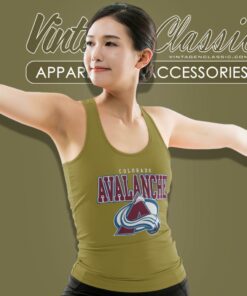 Colorado Avalanche Nhl Back2basics Tank Top Racerback