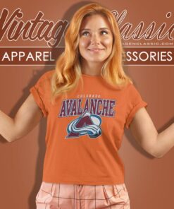 Colorado Avalanche Nhl Back2basics Women T Shirt