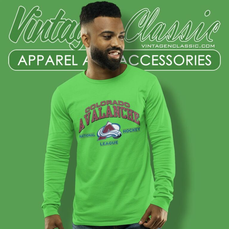 Colorado Avalanche Nhl Hockey Long Sleeve Tee Colorado Avalanche Nhl Hockey Long Sleeve Tee