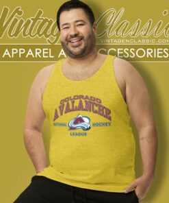Colorado Avalanche Nhl Hockey Tank Top Racerback