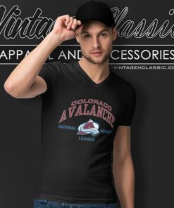 Colorado Avalanche Nhl Hockey V Neck TShirt