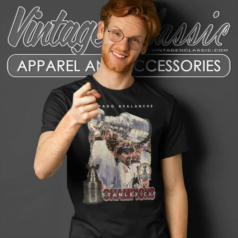 Colorado Avalanche Shirt 2001 Stanley Cup Champions Raymond Bourque Nhl Hockey T Shirt Colorado Avalanche Shirt 2001 Stanley Cup Champions Raymond Bourque Nhl Hockey T Shirt