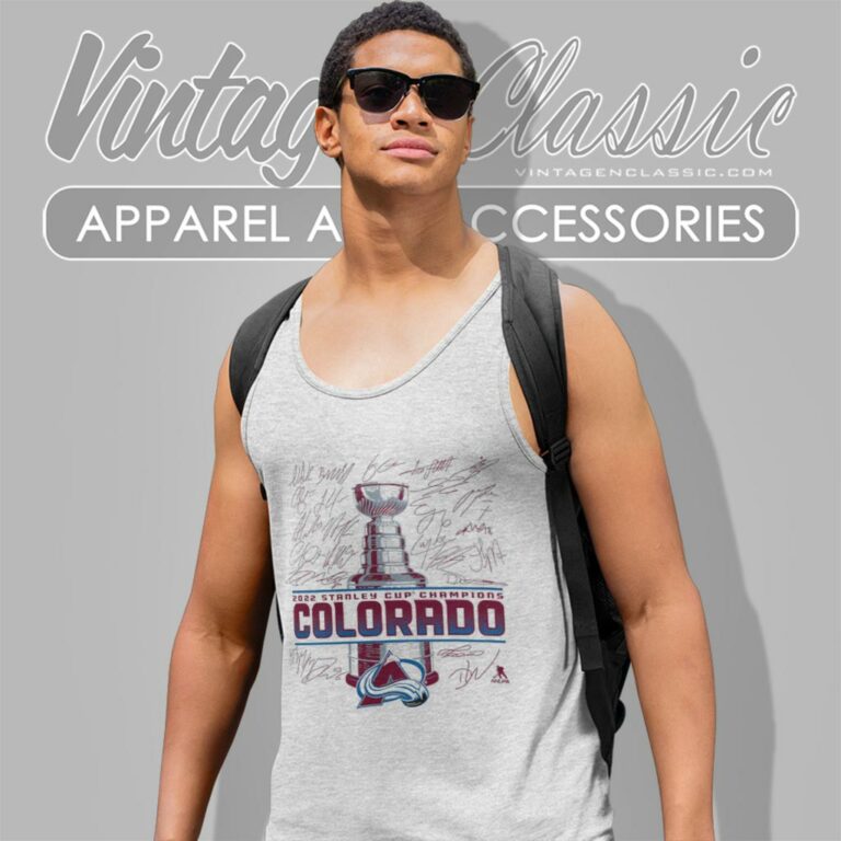 Colorado Avalanche Shirt 2022 Nhl Stanley Cup Champions Tank Top Racerback Colorado Avalanche Shirt 2022 Nhl Stanley Cup Champions Tank Top Racerback