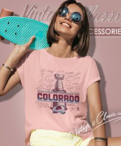 Colorado Avalanche Shirt 2022 Nhl Stanley Cup Champions Women T Shirt