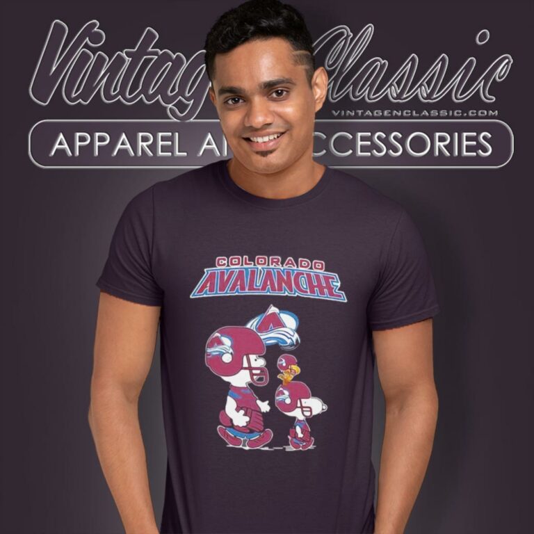 Colorado Avalanche Shirt Charlie Brown Snoopy And Woodstock Road T Shirt Colorado Avalanche Shirt Charlie Brown Snoopy And Woodstock Road T Shirt