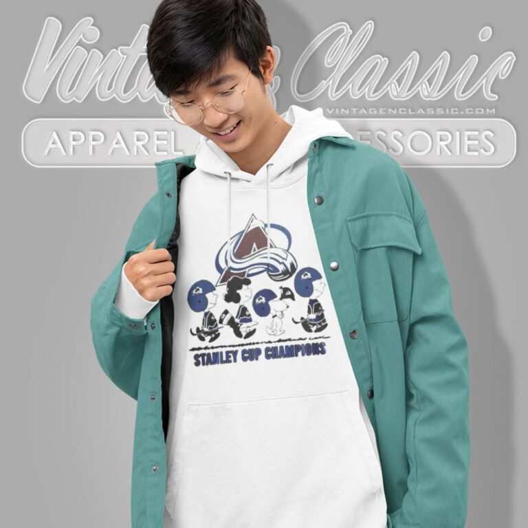 Colorado Avalanche Shirt Snoopy And The Peanuts Avc The Cup Champions Hoodie Colorado Avalanche Shirt Snoopy And The Peanuts Avc The Cup Champions Hoodie