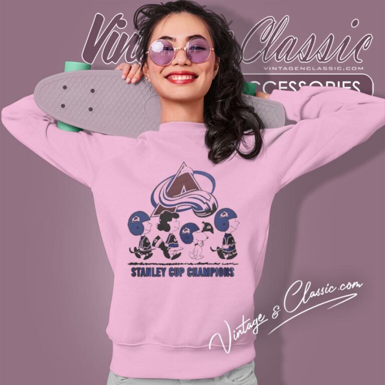 Colorado Avalanche Shirt Snoopy And The Peanuts Avc The Cup Champions Sweatshirt Colorado Avalanche Shirt Snoopy And The Peanuts Avc The Cup Champions Sweatshirt