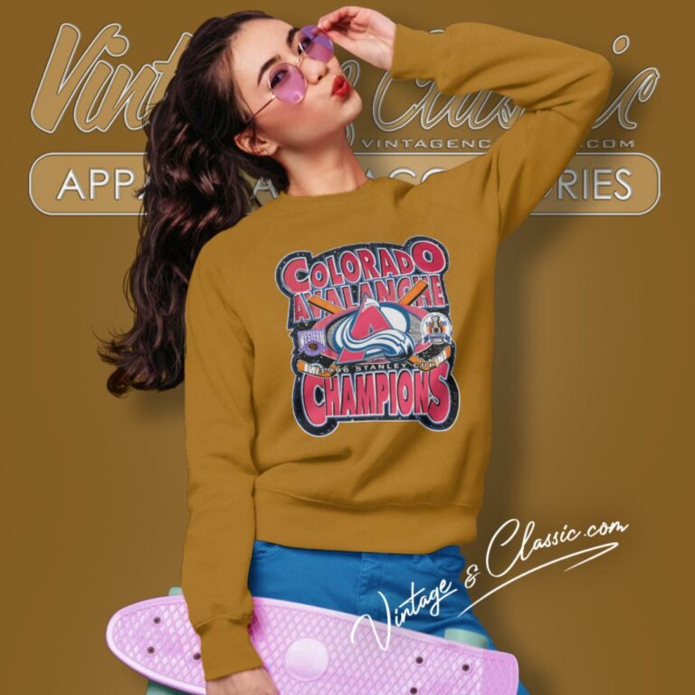 Colorado Avalanche Stanley Cup Sweatshirt Colorado Avalanche Stanley Cup Sweatshirt
