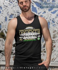 Colorado Buffaloes Wins 43 35 Colorado State Rams 2023 Tank Top Racerback