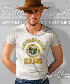 Colorado State Rams Ncaa V Neck TShirt
