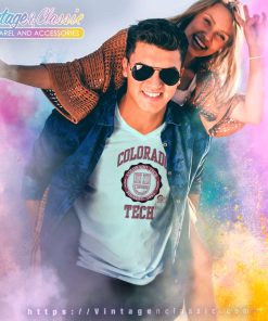 Colorado Tech University V Neck TShirt